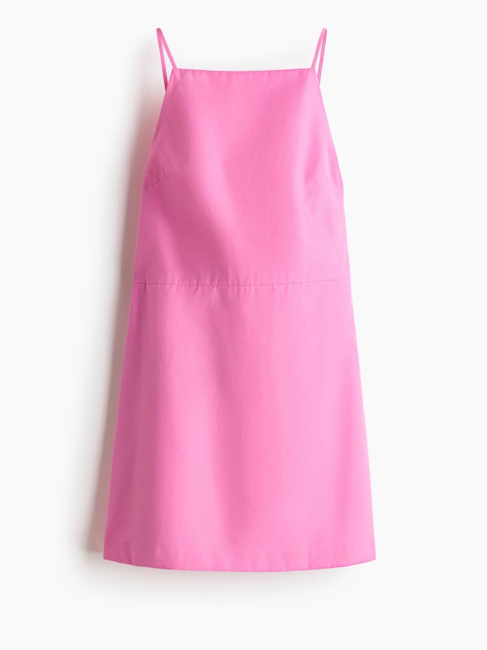 H&M Hot Pink A-Line Slip Dress